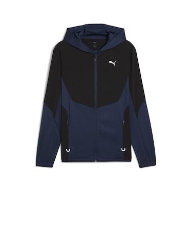 プーマ（PUMA）PUMA FLEX TRICOT ウーブン HYBRID フルジップ ジャケット 528300 14 NVY