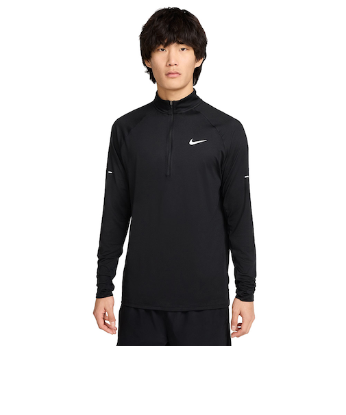 ナイキ(NIKE)ドライフィット ストライド ハーフジップ MIDLAYER 長袖 ランニングトップ HV2181-010