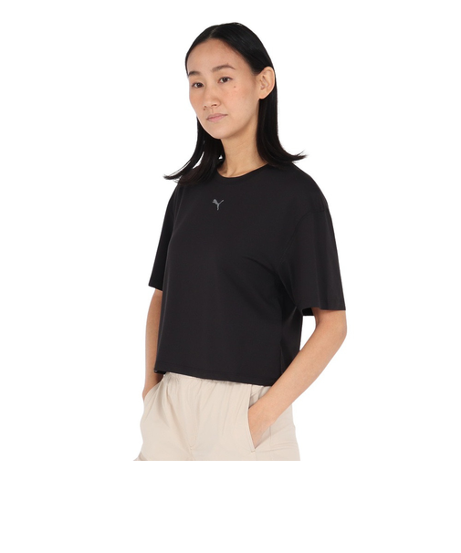 プーマ（PUMA）CLOUDSPUN RELAXED Tシャツ 528290 01 BLK