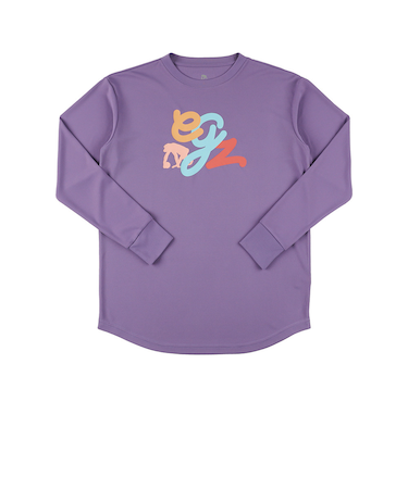 エゴザル（EGOZARU）バスケットボールウェア マルチスクリプト 長袖Tシャツ EZFW25ULS013 C223