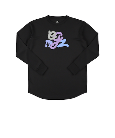 エゴザル（EGOZARU）バスケットボールウェア マルチスクリプト 長袖Tシャツ EZFW25ULS013 C001