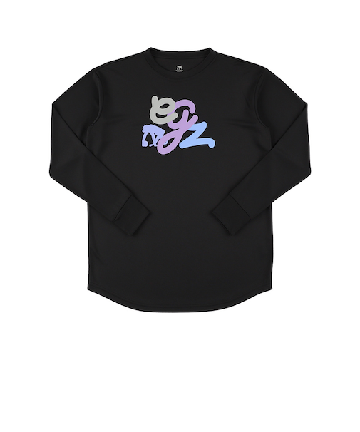 エゴザル（EGOZARU）バスケットボールウェア マルチスクリプト 長袖Tシャツ EZFW25ULS013 C001