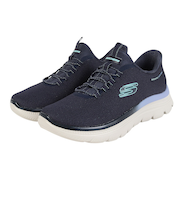 スケッチャーズ（SKECHERS）カジュアルシューズ スリップインズ サミット プラス シマーリング ストリッド ネイビー 150619-NVY