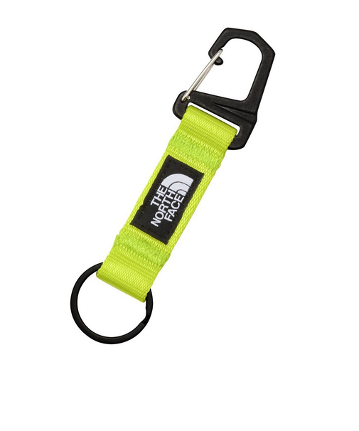 ザ・ノース・フェイス(THE NORTH FACE)キーホルダー TNFキーキーパー 黄緑 NN32434 FM カラビナ ストラップ