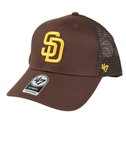 フォーティーセブン(47)キャップ 47 エムブイピー サンディエゴ・パドレス BRANSON メッシュ ブラウン 54-58cm 14751428 スポーツ…