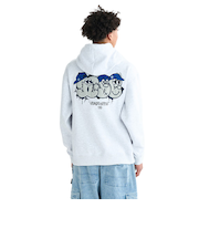 ディーシーシューズ（DC SHOES）SK CREW プルオーバーフーディー 25FWDPO254041GRY