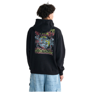 ディーシーシューズ（DC SHOES）ROCKSKULL プルオーバーフーディー 25FWDPO254039BLK