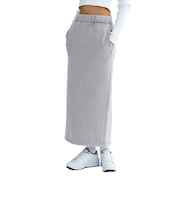 ディーシーシューズ（DC SHOES）フリース タイトロングスカート 25FWLSK254306GRS