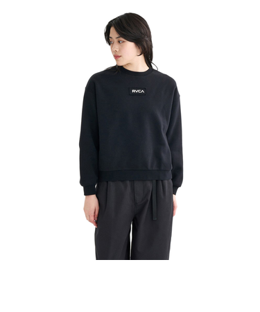 ルーカ（RVCA）MATCH クルーネックトップス BF044004 BLK