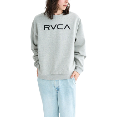 ルーカ（RVCA）BIG RVCA FADE クルーネックトレーナー BF042002 HGR