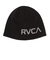 ルーカ（RVCA）BIG RVCA SINGLE ビーニー BF042905 BLK