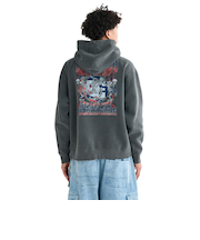 ディーシーシューズ(DC SHOES)ROCKSKULL プルオーバーフーディー 25FWDPO254039BKP