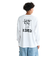 ディーシーシューズ（DC SHOES）PLAYTIME 長袖Tシャツ 25FWDLT254046WHT