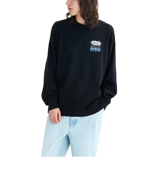 ルーカ（RVCA）CAMERA EXPRESS ニット BF042651 BLK