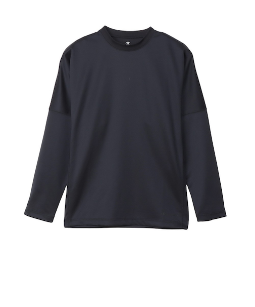 チャンピオン（CHAMPION）リカバリーウェア RECOVERY 長袖 Tシャツ 黒 S-LLサイズ C3-CS490 090 ロンT 一般医療機器 ルーム…