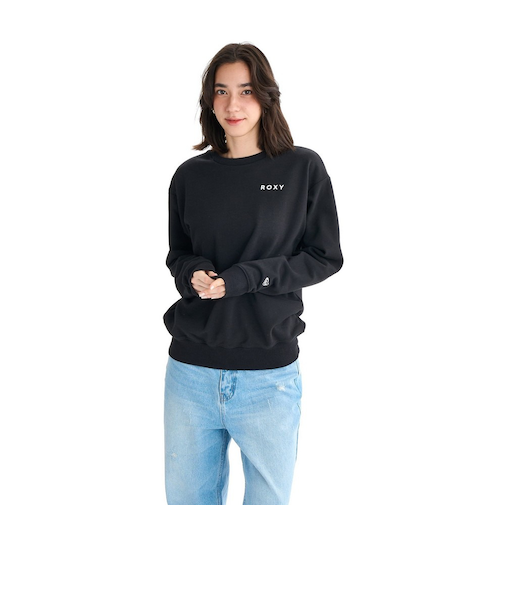 ロキシー（ROXY）HISTORICAL ロゴ プルオーバー 25FWRPO254026BLK