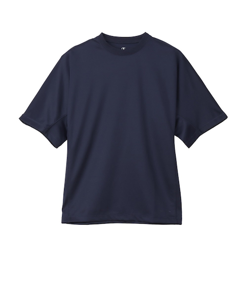 チャンピオン（CHAMPION）リカバリーウェア RECOVERY 半袖 Tシャツ 紺 S-LLサイズ C3-CS390 370 一般医療機器 ルームウェア