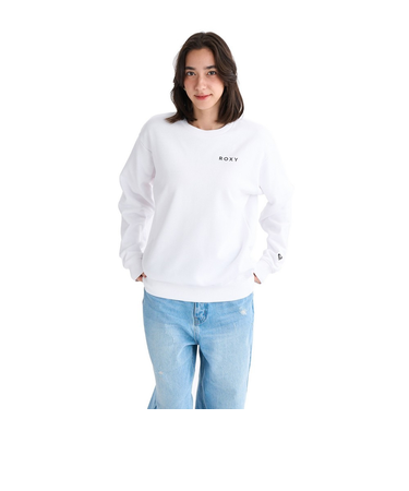 ロキシー（ROXY）HISTORICAL ロゴ プルオーバー 25FWRPO254026WHT