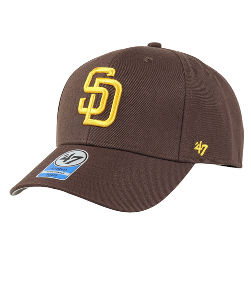フォーティーセブン(47)ジュニア キャップ 47 エムブイピー パドレス ブラウン 52-56cm 21WBV-BWA-K 14878002 スポーツキャッ…