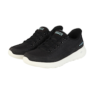 スケッチャーズ（SKECHERS）ウォーキングシューズ スリップインズ ゴーウォーク JOY ブラック ホワイト 125708-BLK