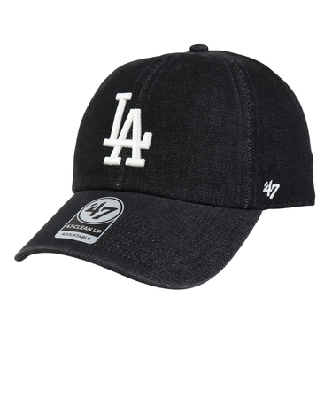 フォーティーセブン(47)キャップ 47 クリーンナップ ロサンゼルス・ドジャース デニムコレクション 黒 56-60cm 14858385 スポーツキャップ