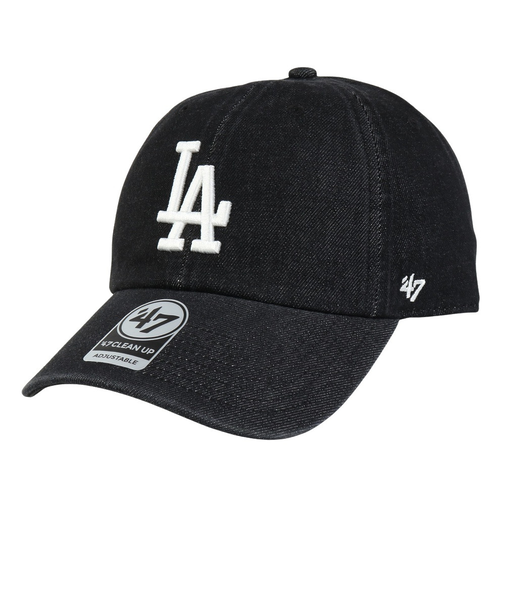フォーティーセブン(47)キャップ 47 クリーンナップ ロサンゼルス・ドジャース デニムコレクション 黒 56-60cm 14858385 スポーツキャップ