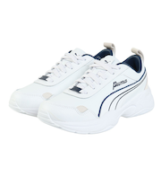プーマ（PUMA）スニーカー スポーツシューズ シリア モード リュクス ホワイト ブルー 39782404 シューズ