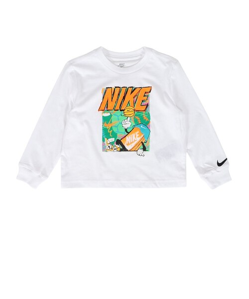 ナイキ（NIKE）ジュニア バスケットボール 長袖Tシャツ 76N322-001