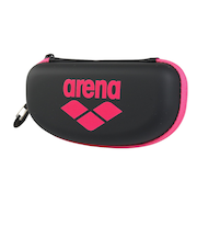 アリーナ（ARENA）水泳 ゴーグルケース 黒×ピンク AS5SAZ70U BKPK スイムゴーグル用 ケース マルチケース ポーチ