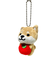 マメしば ボールチェーン 青森リンゴ TMR008 マスコット キーホルダー