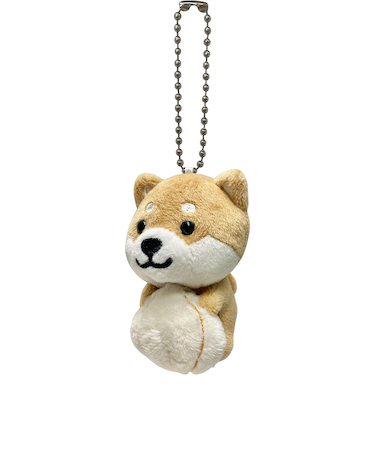 マメしば ボールチェーン 青森ニンニク TMR008 マスコット キーホルダー