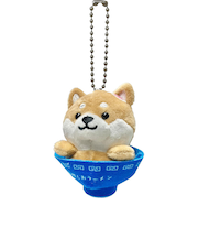 マメしば ボールチェーン 函館塩ラーメン TMR007 マスコット キーホルダー