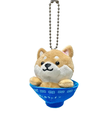 マメしば ボールチェーン 函館塩ラーメン TMR007 マスコット キーホルダー