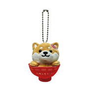 マメしば ボールチェーン 札幌みそラーメン TMR007 マスコット キーホルダー