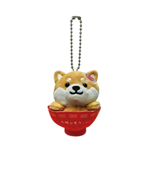 マメしば ボールチェーン 札幌みそラーメン TMR007 マスコット キーホルダー