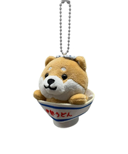 ぬいぐるみマメしば ボールチェーン 伊勢うどん TMR012 マスコット キーホルダー