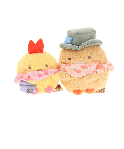 プライベート てのりぬいぐるみペア とんかつ えびふらいの
