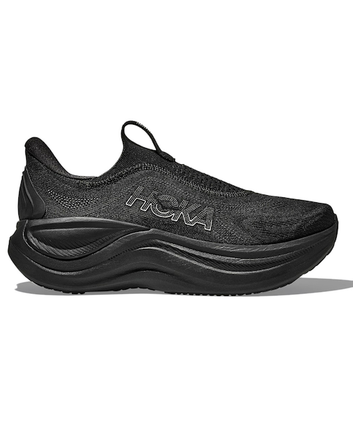 『レッドスネーク』HOKA ブラック ランニングシューズ ホカ（HOKA）ランニングシューズ ジョギングシューズ スカイ