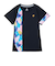 ルコックスポルティフ（lecoqsportif）テニスウェア Aile forme グラフィックゲームシャツ LN5FHT11M NV00