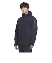 アディダス(adidas)スリーストライプス 圧着加工フリース フード付きウインドジャケット TC478-KA1306