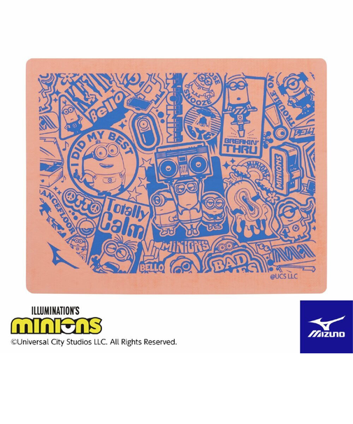 ミズノ(MIZUNO)スイムタオル 水泳 タオル ミニオン オレンジ 34×44cm N2JYC09753 スイミングタオル 吸水 抗菌