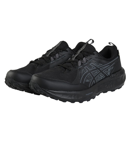 『値下げ可』On ランニングシューズ ブラック アシックス（ASICS）ランニングシューズ トレランシューズ ゲルソノマ