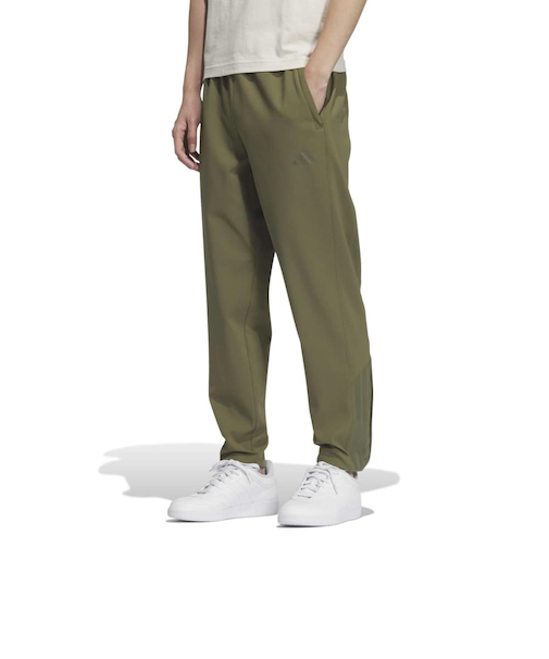 アディダス（adidas）スリーストライプス ボンデッド フリース フルレングス オープンヘム ウインドパンツ QU803-KA1299