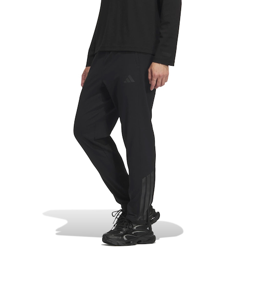 アディダス(adidas)スリーストライプス ボンデッド フリース フルレングス オープンヘム ウインドパンツ QU803-KA1301