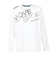 デサント（DESCENTE）ドライメッシュ ビックロゴ長袖シャツ ST5FLT00M WH00