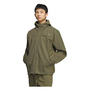 アディダス（adidas）スリーストライプス 圧着加工フリース フード付きウインドジャケット TC478-KA1305