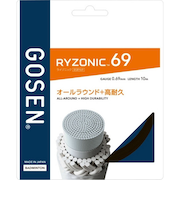 ゴーセン（GOSEN）バドミントンストリング ライゾニック69 ブラック BSRY69BK
