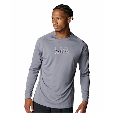 アンダーアーマー(UNDER ARMOUR)バスケットボールウェア UAテック ロゴ ロングスリーブ Tシャツ 6007863 024