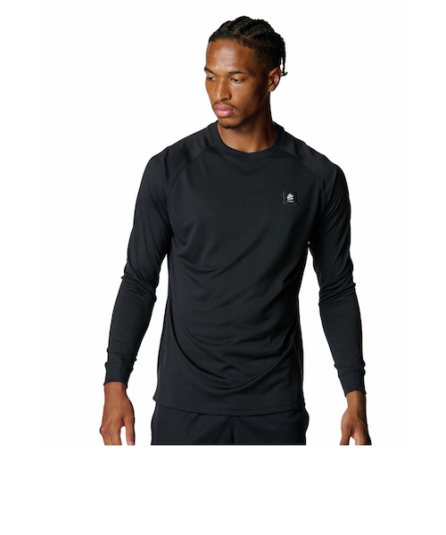 Under Armour 黒 長袖トレーナー アンダーアーマー（UNDER ARMOUR）（メンズ）長袖 速乾