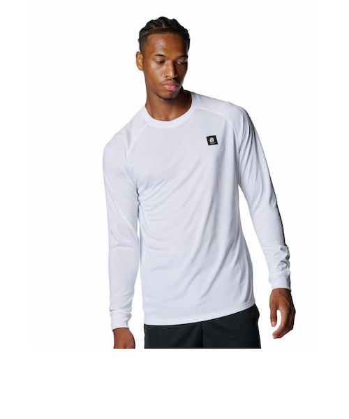 カリー バスケUNDER ARMOUR ロングスリーブTシャツ白黒 140cm アンダーアーマー（UNDER ARMOUR）バスケットボールウェア